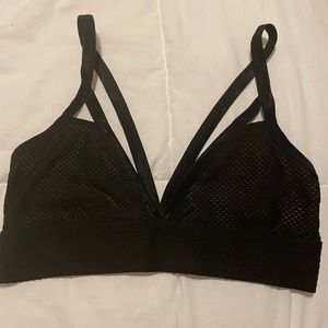 Black Bralette Size Medium